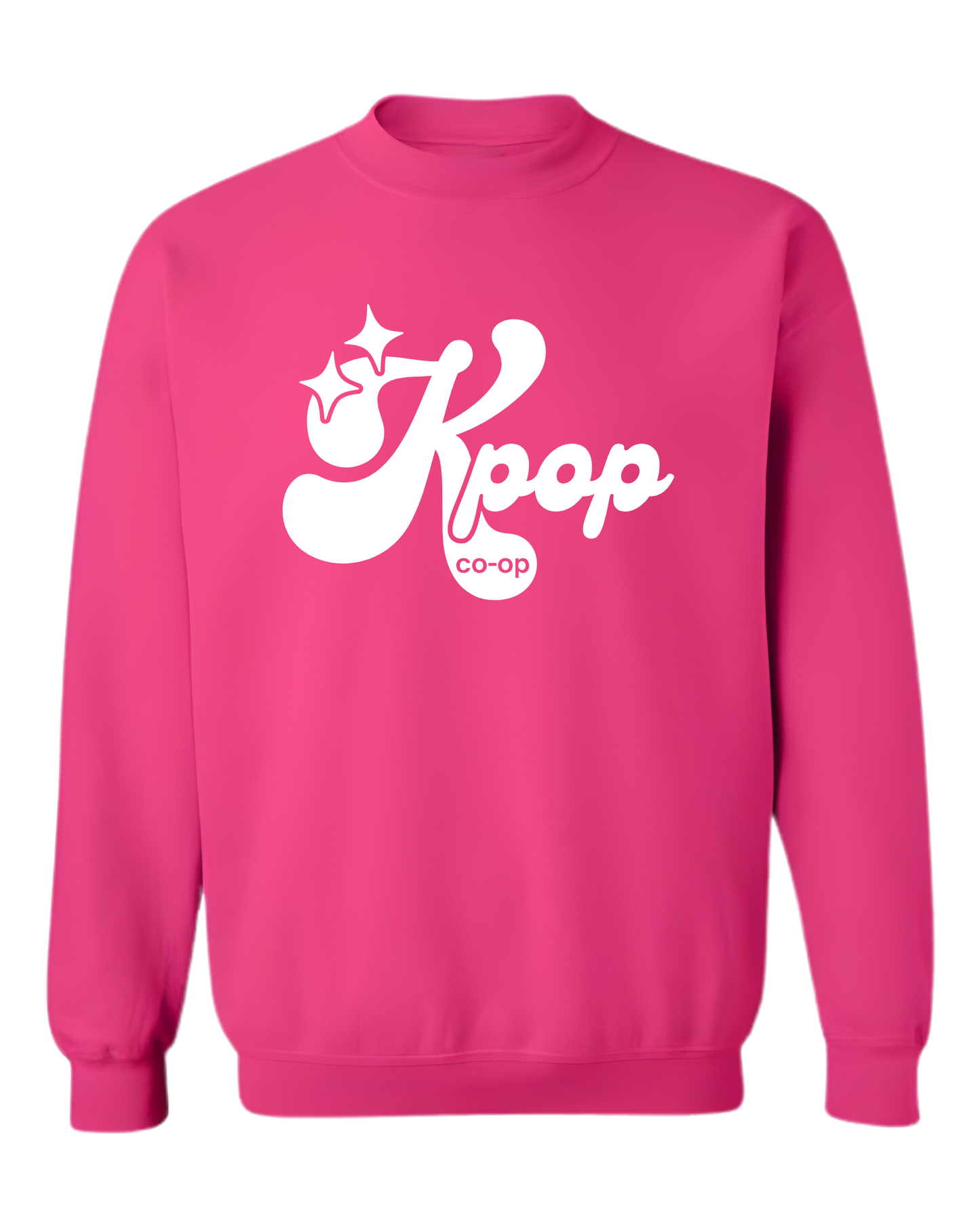 Co-op Puff Logo Pink Pullover