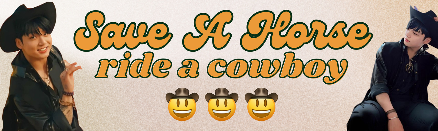 Car Magnet/Sticker - JJK Cowboy