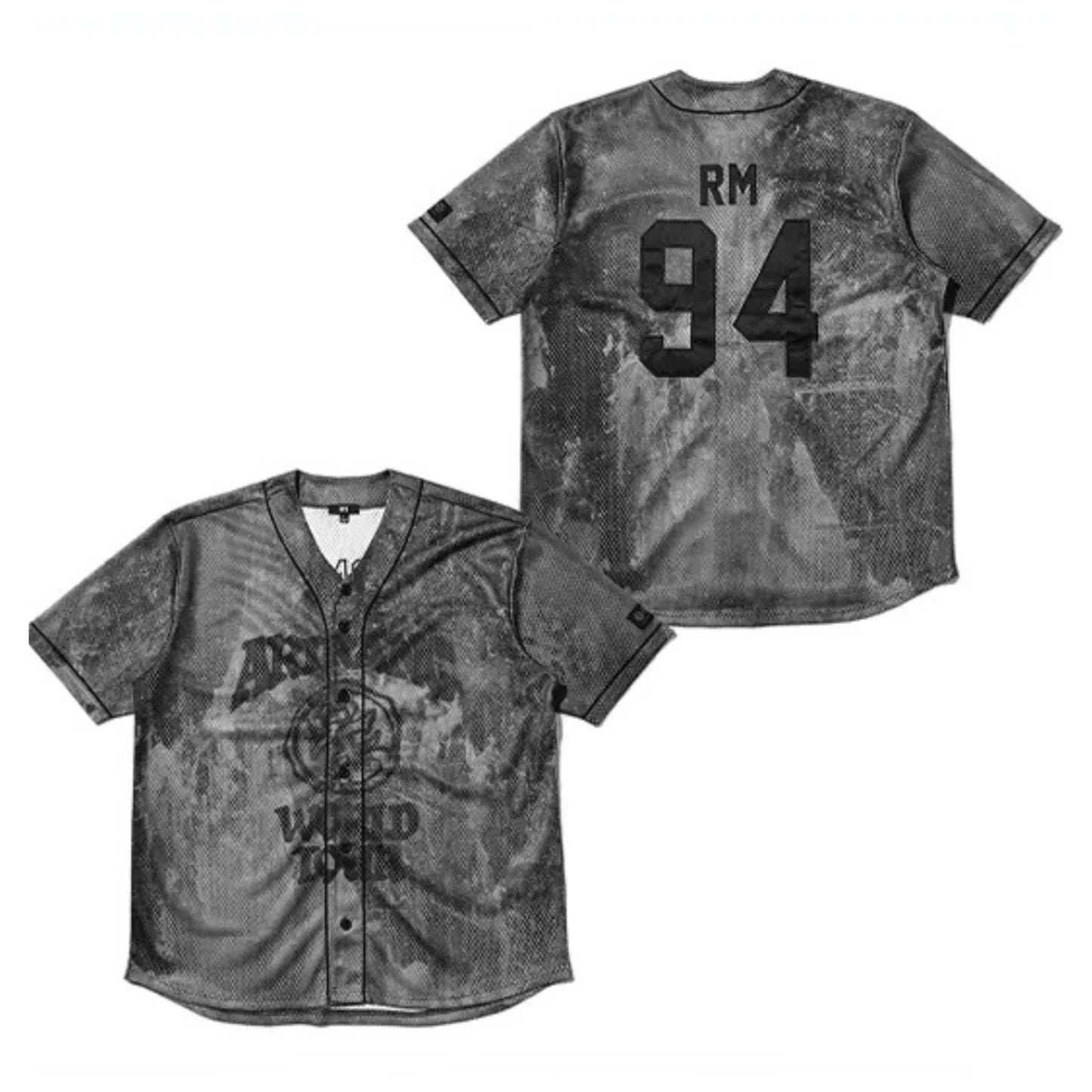 BTS ARIRANG Concert Short Sleeve Baseball Jersey