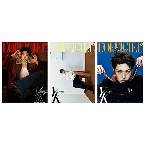 (8/23) L'OFFICIEL HOMMES FW 2026 (Cover : ATEEZ MINGI)