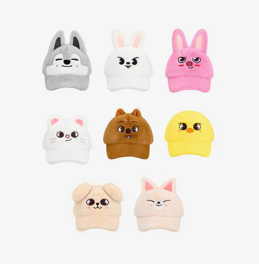 (PRE-ORDER) STRAY KIDS - STAY IN OUR LITTLE HOUSE 6TH FANMEETING OFFICIAL MD SKZOO PLUSH CAP