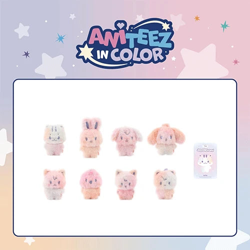 ATEEZ - ANITEEZ IN COLOR POP UP COLOR MIX TINY ANITEEZ PLUSH DOLL