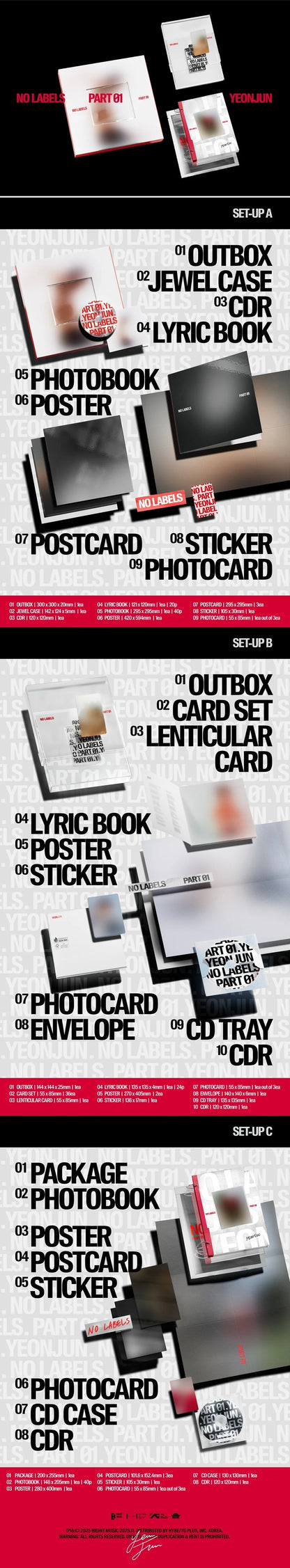 YEONJUN - [NO LABELS: PART 01] RANDOM Version