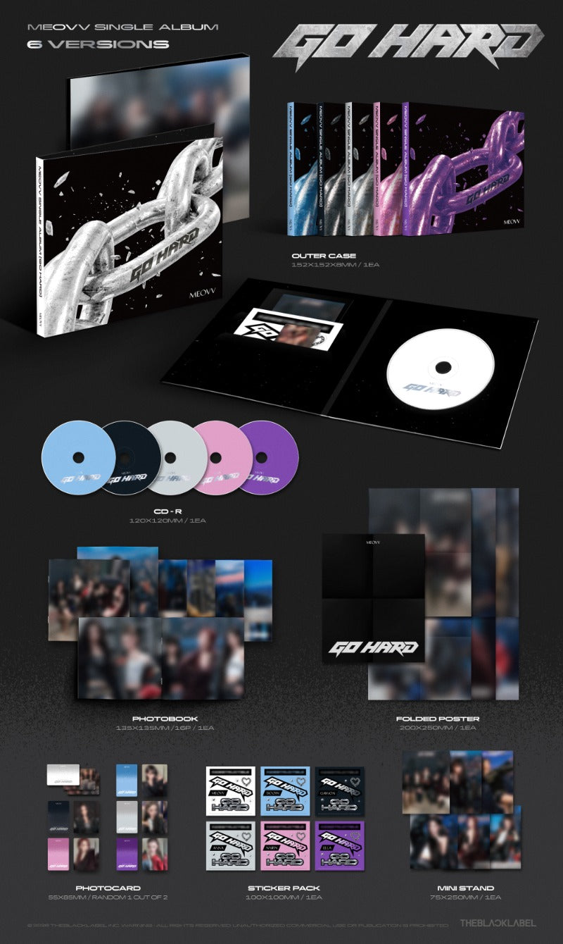 (10/10) MEOVV Single Album [GO HARD]