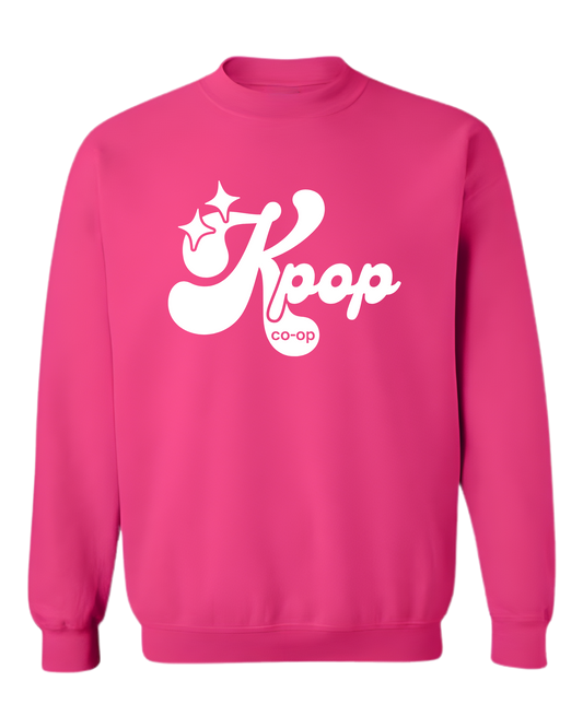 Co-op Puff Logo Pink Pullover