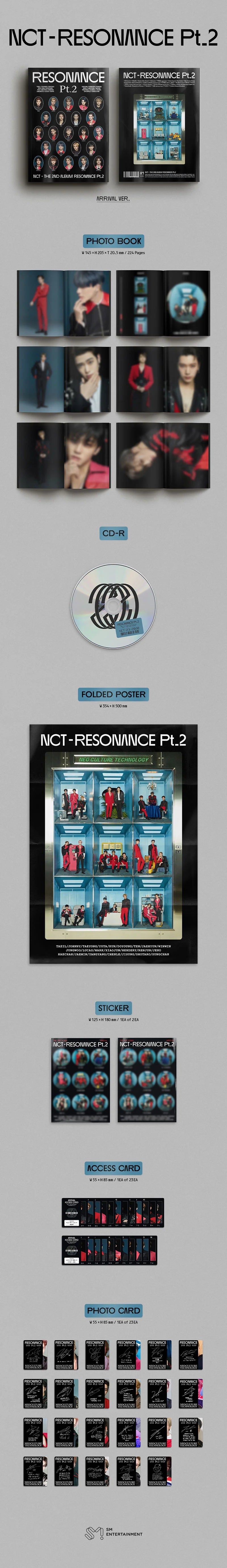 NCT - RESONANCE Pt.2 [The 2nd Album] Arrival Ver.