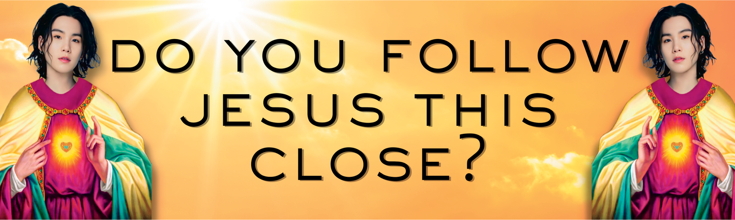 Car Magnet/Sticker - Follow Jesus