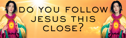 Car Magnet/Sticker - Follow Jesus