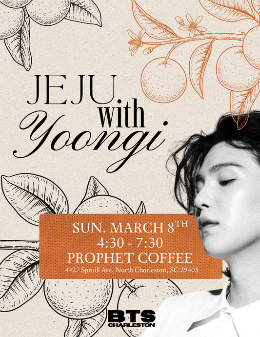 Jeju with Yoongi - Cupsleeve Event
