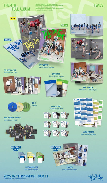 TWICE - [THIS IS FOR] 4th Album