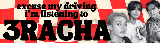 3RACHA Bumper Magnet