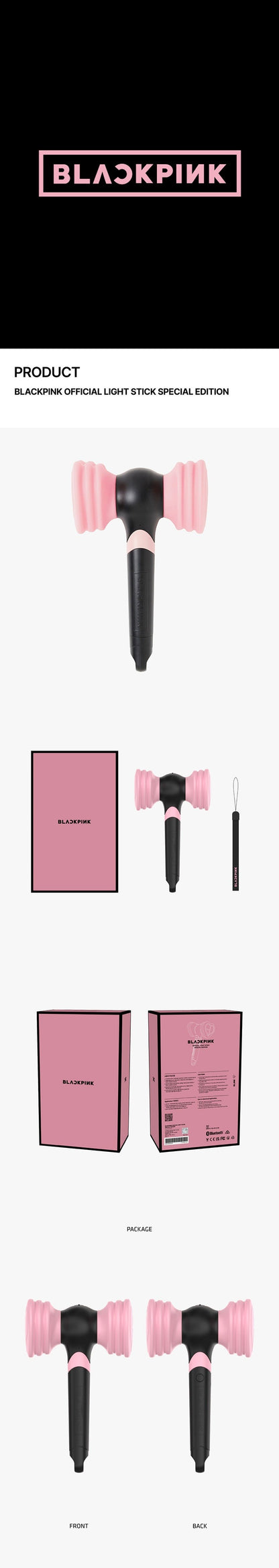 BLACKPINK OFFICIAL LIGHT STICK SPECIAL EDITION