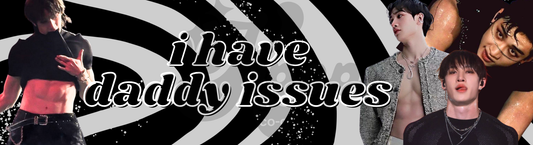 Chan Daddy Issues Bumper Magnet