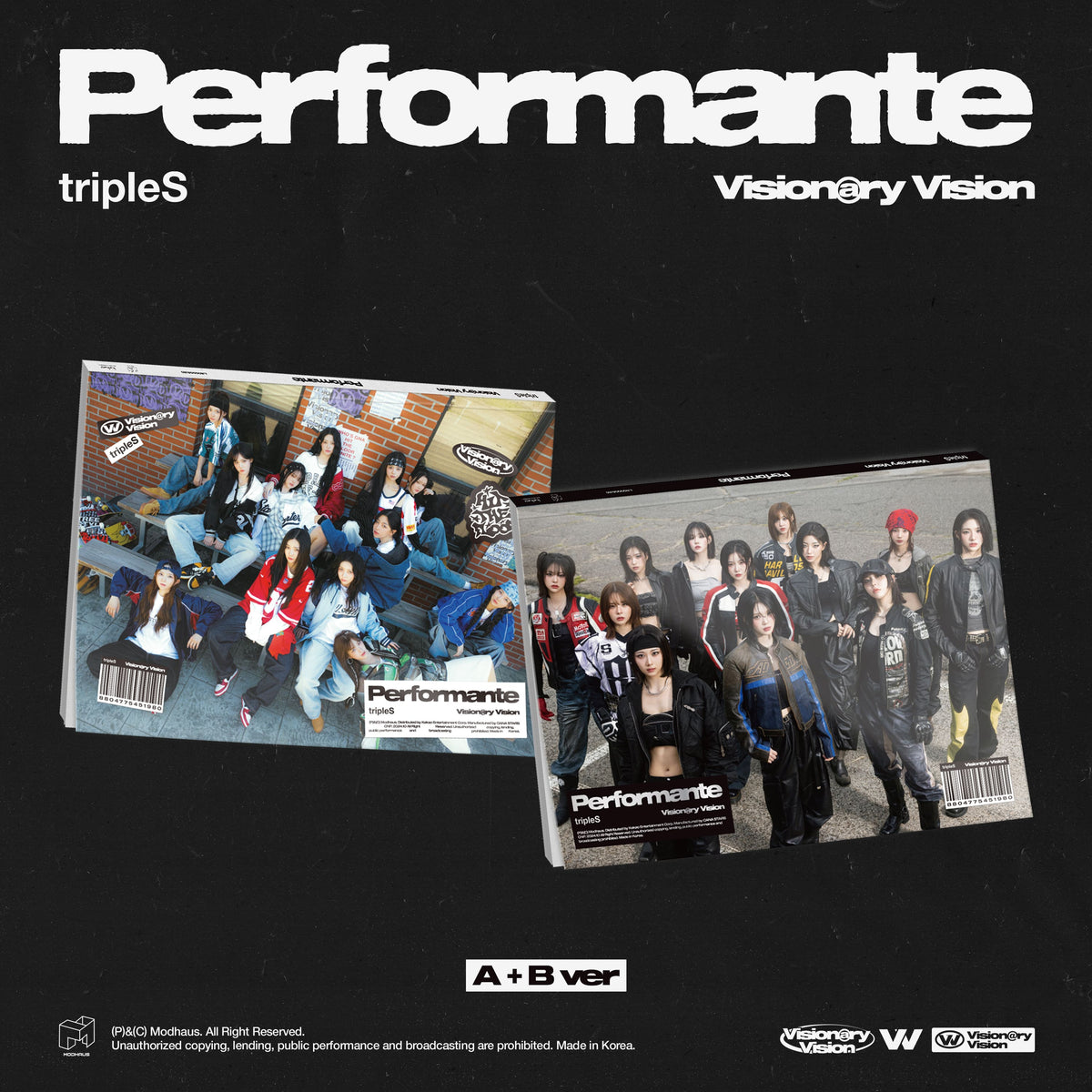 tripleS Visionary Vision 1st Full Album [Performante] (Random Ver.)
