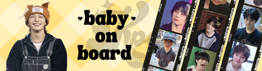 SKZ Baby on Board Bumper Magnet