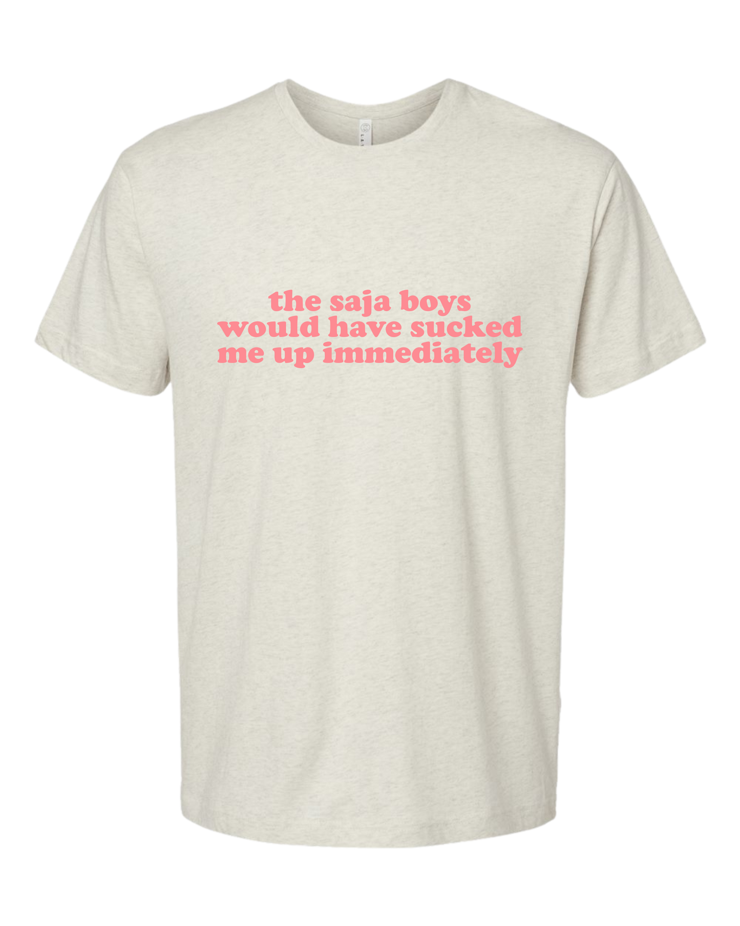 Sucked Me Up Natural Unisex Tee