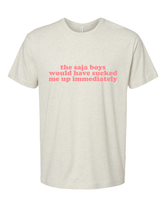 Sucked Me Up Natural Unisex Tee