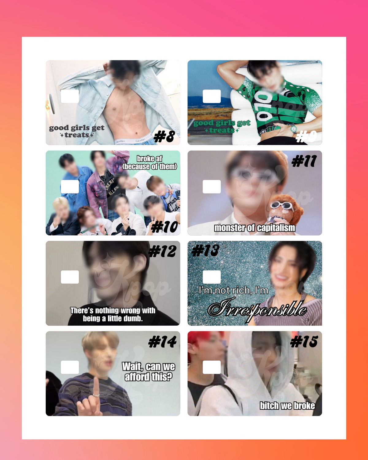 Credit Card Sticker