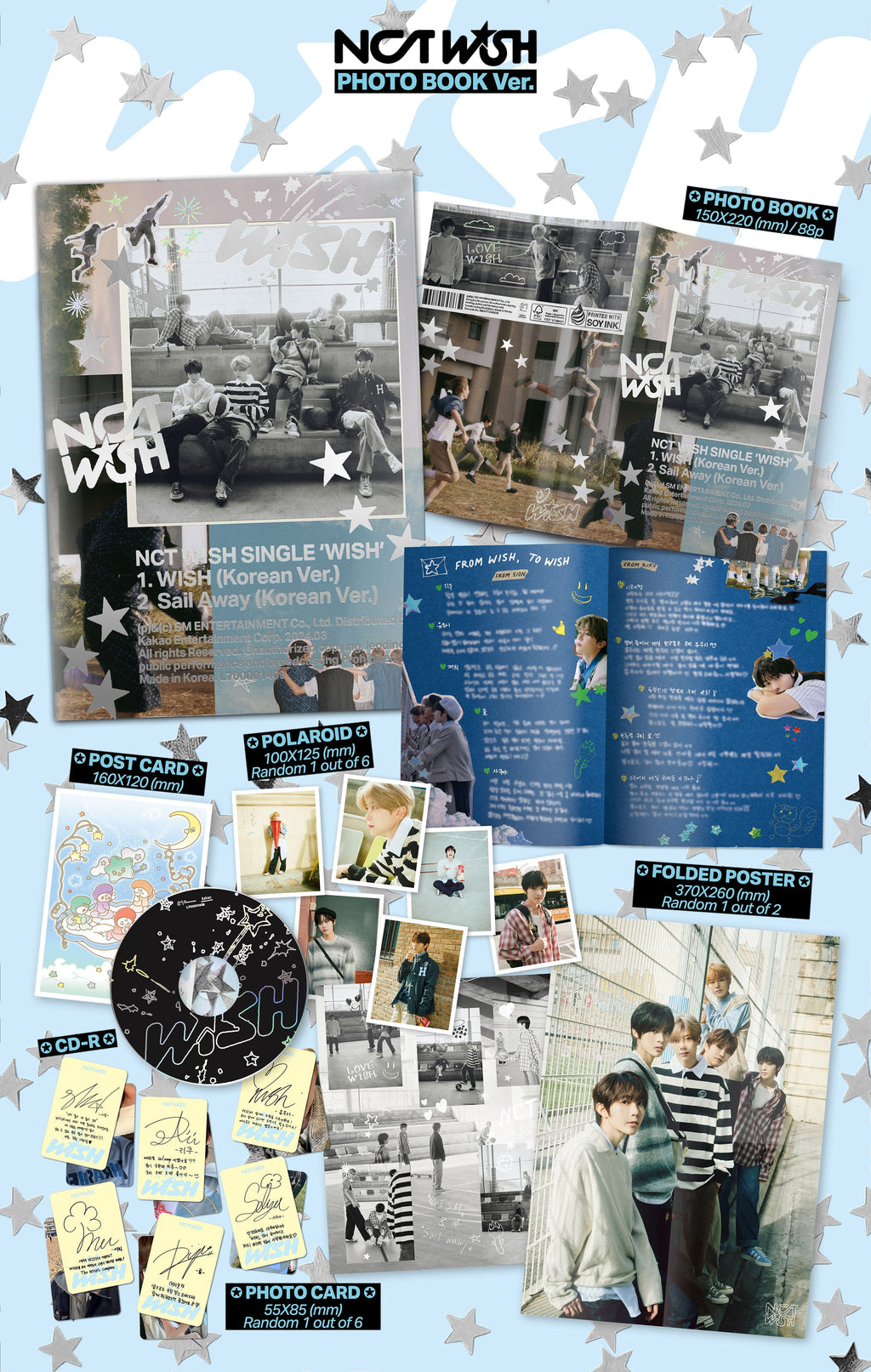 NCT WISH - WISH - Photobook Ver.