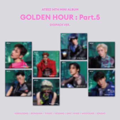 ATEEZ - [GOLDEN HOUR : Part.5] DIGIPACK Ver.
