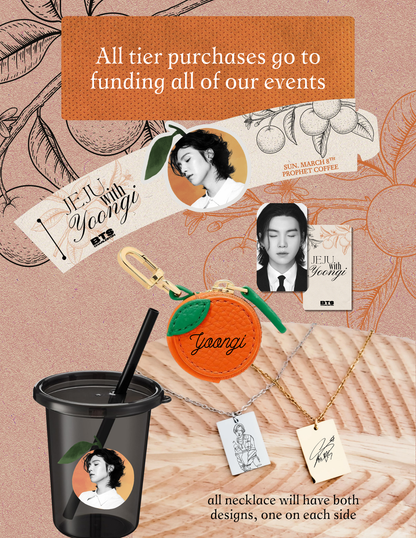 Jeju with Yoongi - Cupsleeve Event