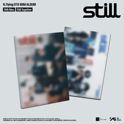 (10/6) preorder N.Flying 9th Mini Album [Still] Photobook Ver. ⟡POB⟡