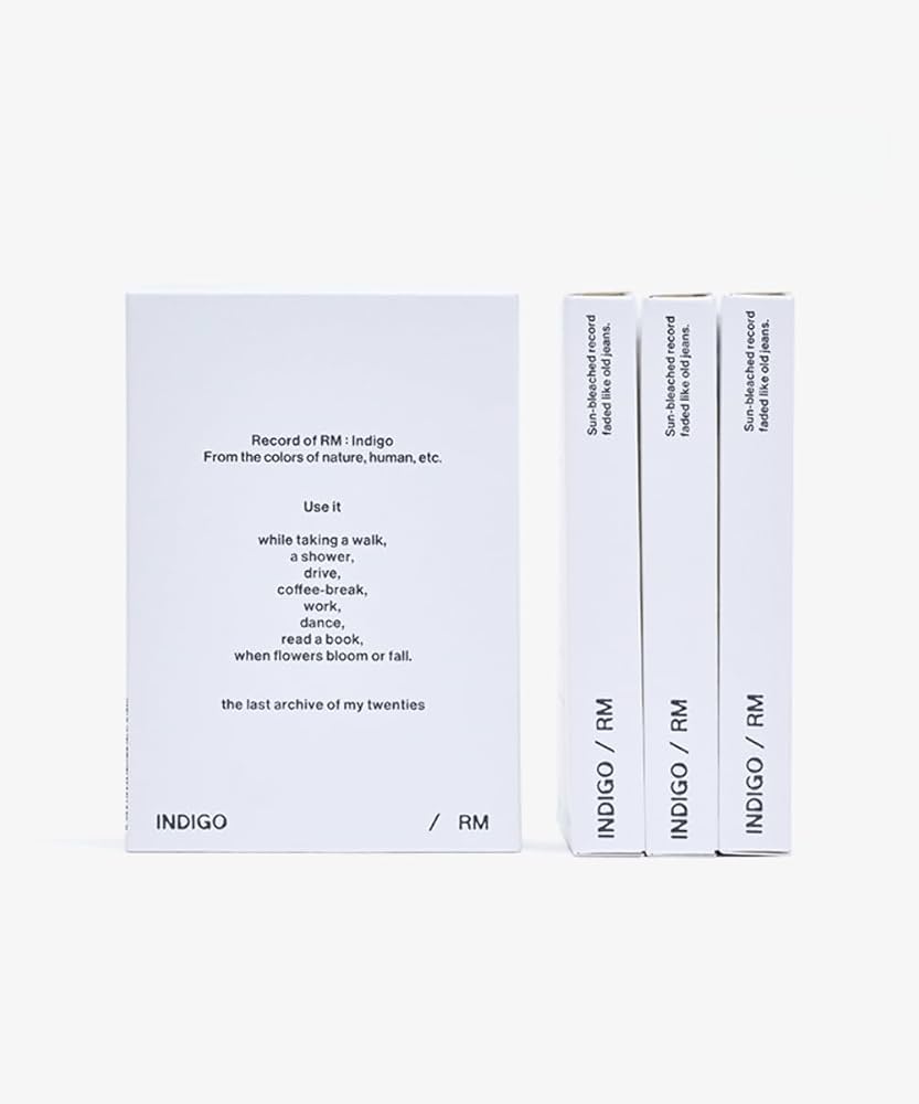 RM (BTS) - [INDIGO] POSTCARD Edition (WEVERSE Album)