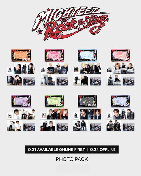 ATEEZ - MIGHTEEZ ROCK THE STAGE POP UP OFFICIAL MD PHOTO PACK