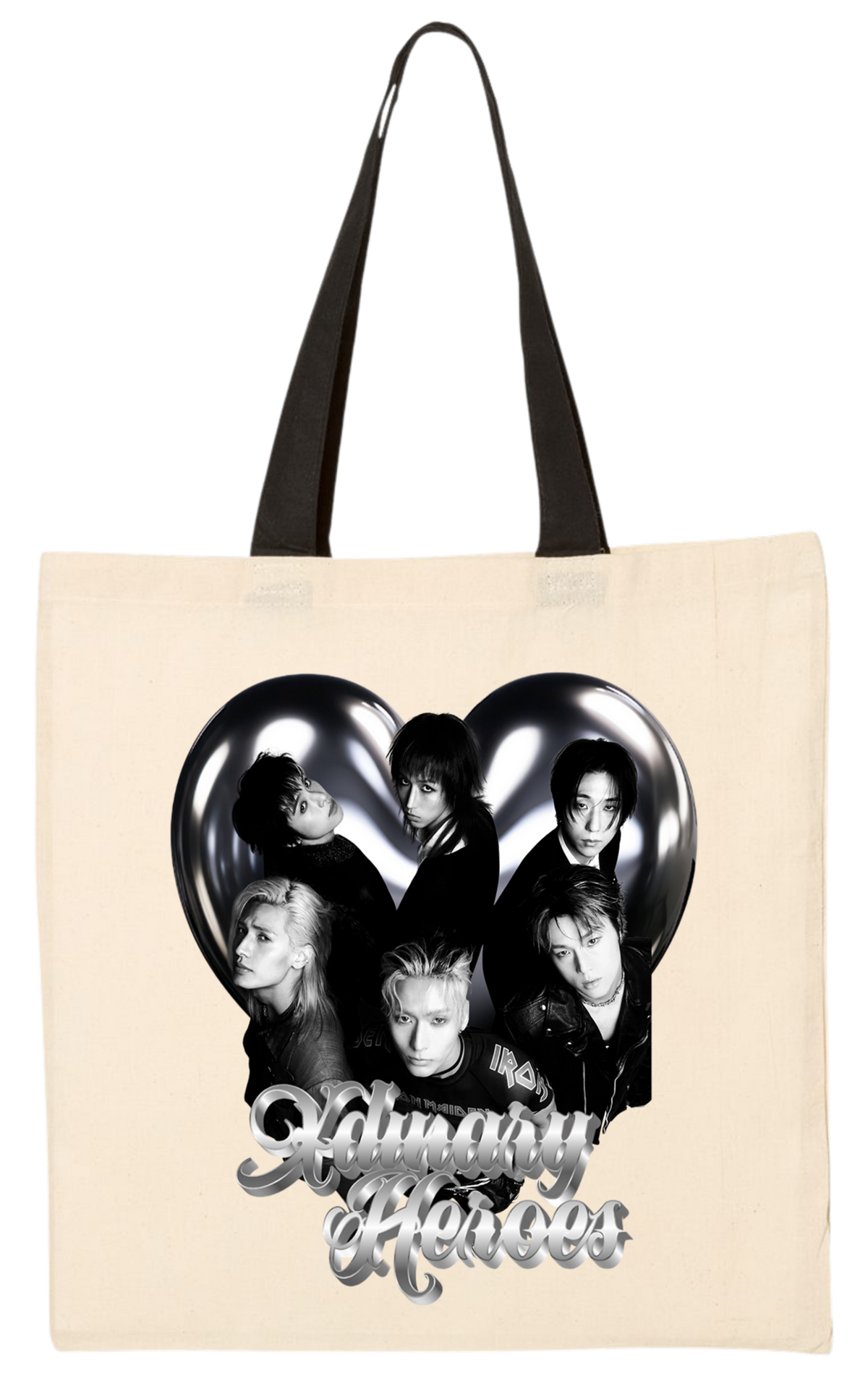 XH Black Tote Bag