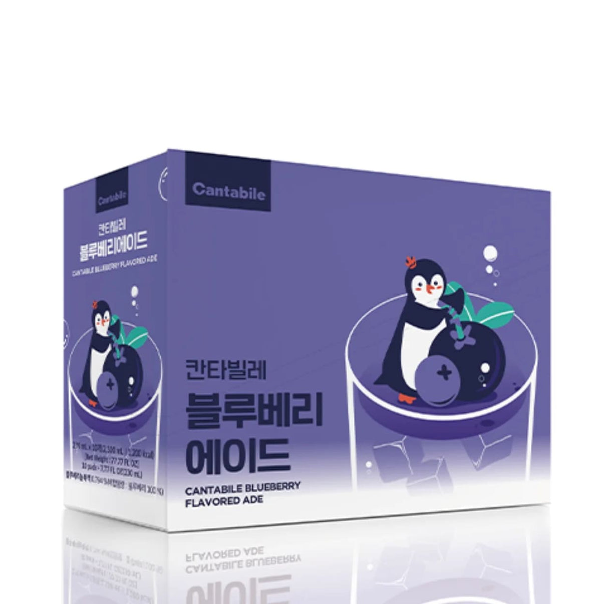 Cantabile Blueberry Ade Pouch Drink (Korea)
