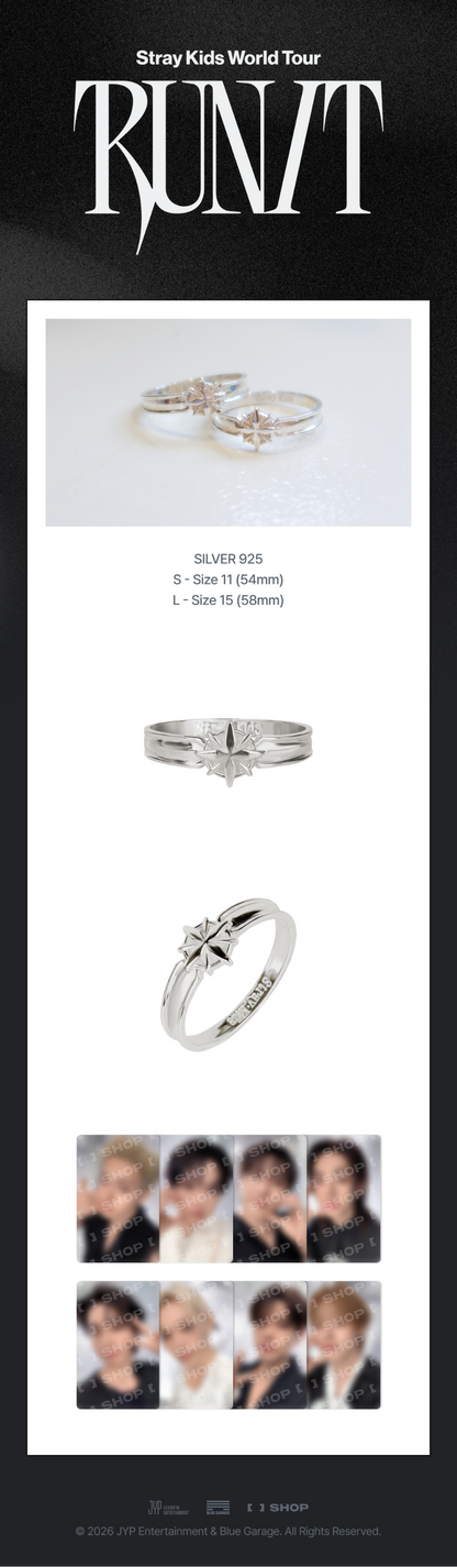 (PRE-ORDER) Stray Kids MD [RUN IT] RING