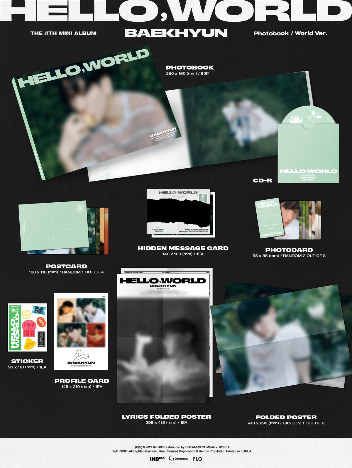 BAEKHYUN - Hello, World - Photobook Ver.