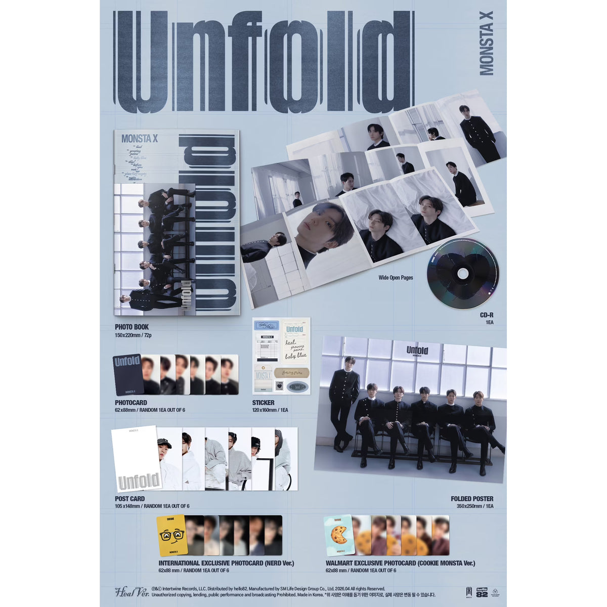 MONSTA X - [Unfold]