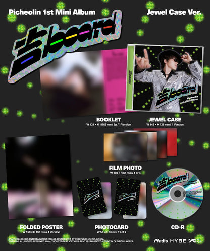 Picheolin (Seventeen) 1st Mini Album [吉BOARD] - Jewel Case Ver.