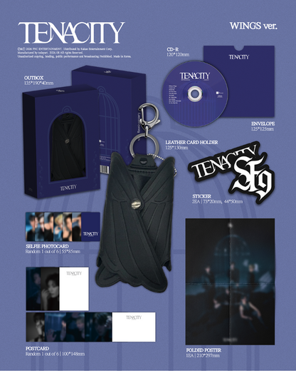 (8/27) Pre-Order SF9 2nd Album [TENACITY] (WINGS Ver.)