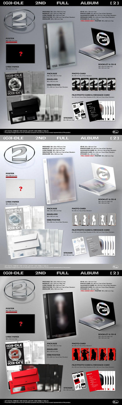 (G)I-DLE - [2] 2nd Album RANDOM Version