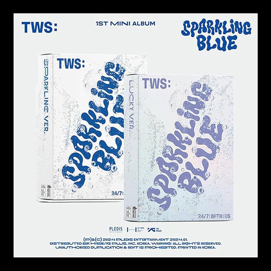 TWS - [SPARKLING BLUE] 1st Mini Album RANDOM Version