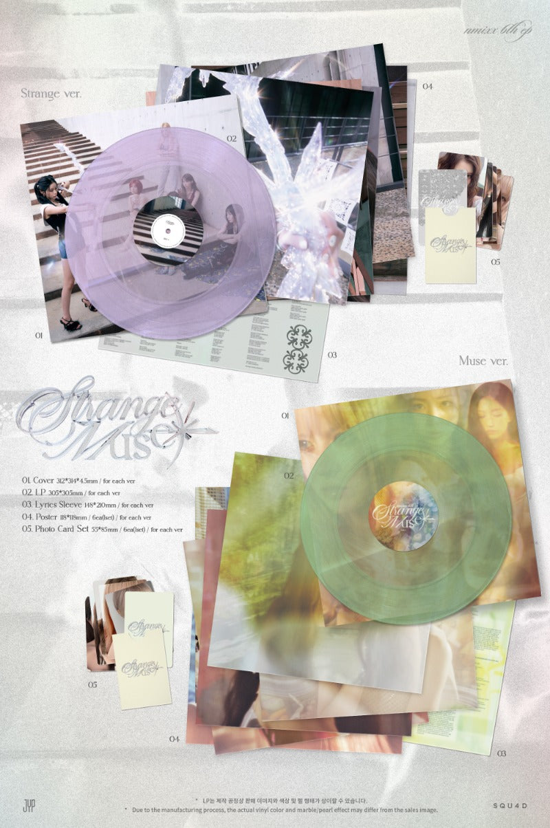 (10/17) preorder NMIXX 6th Mini Album Strange Muse LP
