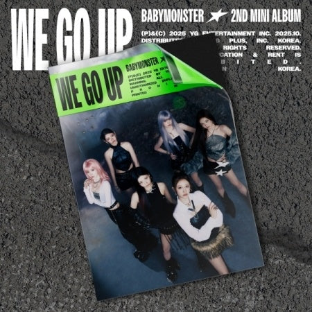 BABYMONSTER - [WE GO UP] 2ND MINI ALBUM PHOTOBOOK WE Version