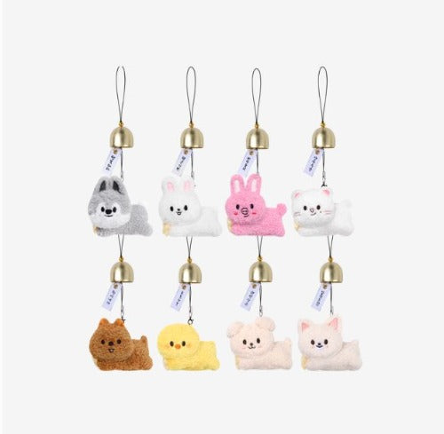 PRE-ORDER Stray Kids MD [RUN IT] SKZOO PLUSH DOOR BELL KEYRING