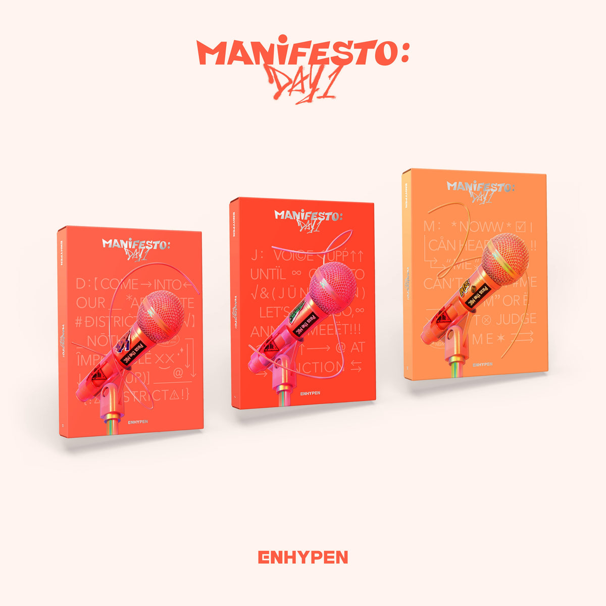 Enhypen - 3rd Mini Album [MANIFESTO : DAY 1]