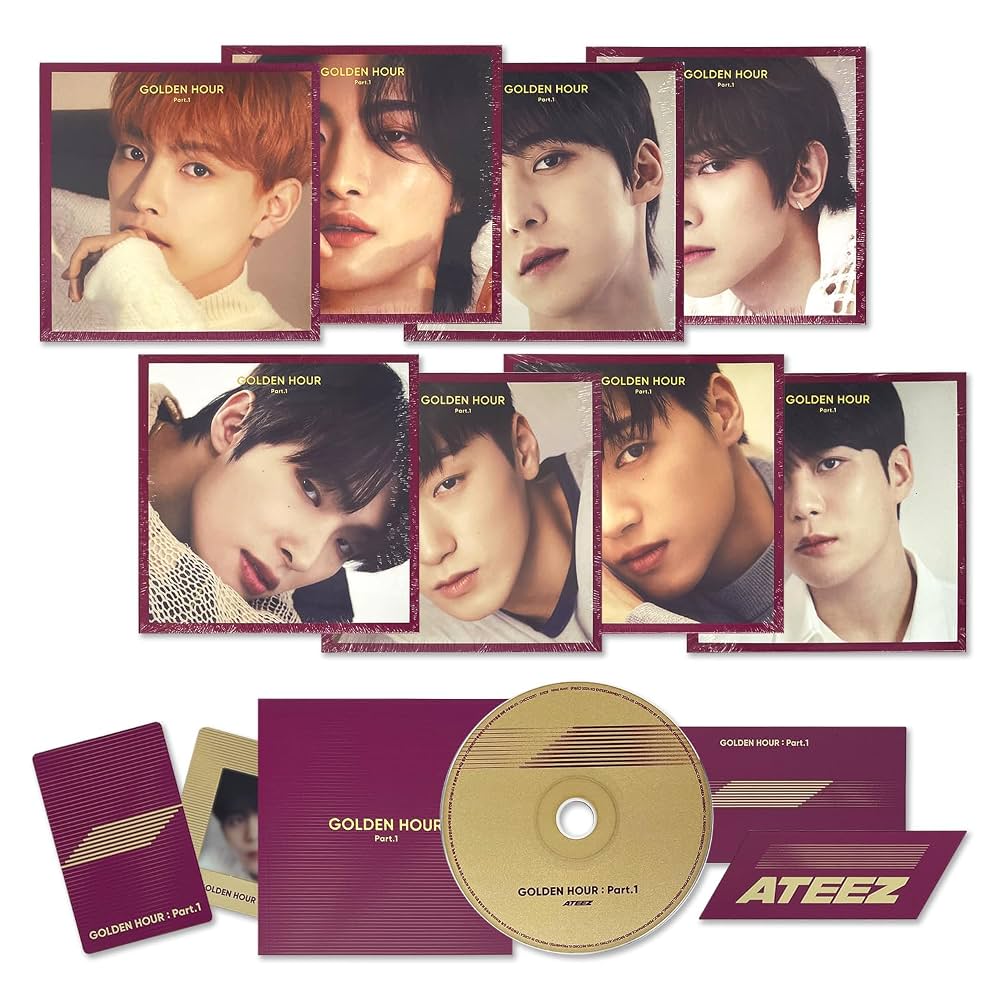 ATEEZ - GOLDEN HOUR Part 1 - Digipack