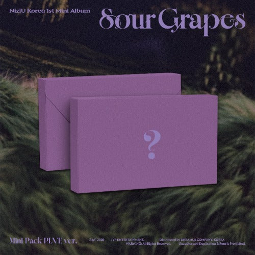 (9/26) preorder NiziU 1st Mini Ablum Sour Grapes (Mini Pack PLVE Ver.)