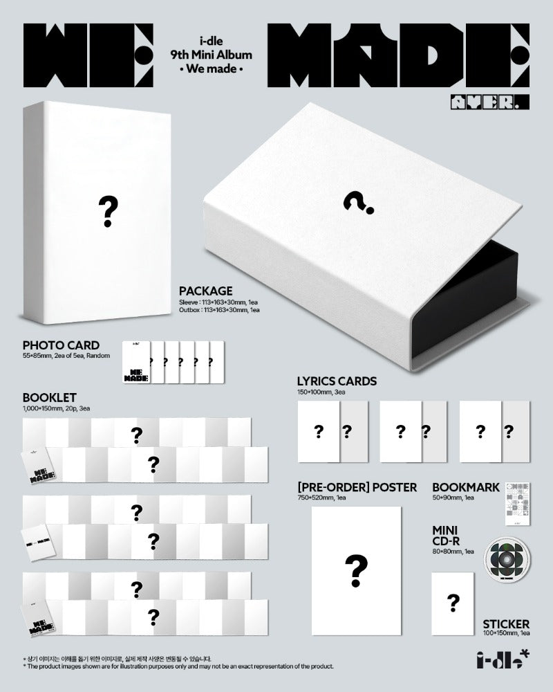 i-dle 9th Mini Album [We made] (A Ver.)