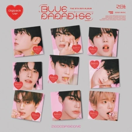 ZEROBASEONE - [BLUE PARADISE] 5th Mini Album DIGIPACK RANDOM