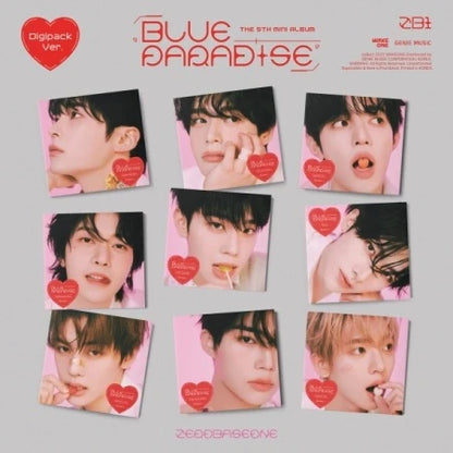 ZEROBASEONE - [BLUE PARADISE] 5th Mini Album DIGIPACK RANDOM
