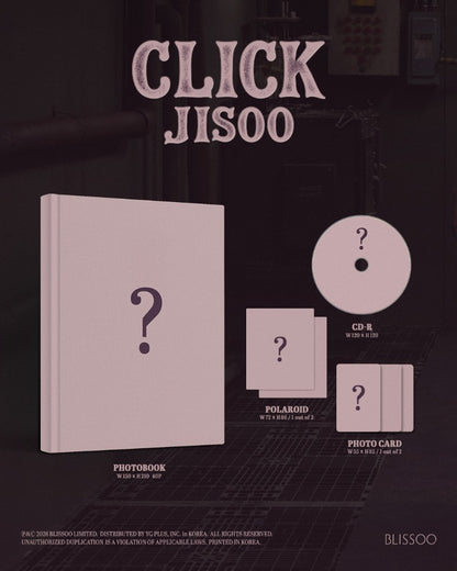 (9/4) JISOO Single Album [CLIKC] (PHOTOBOOK Ver.)