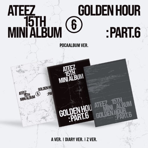 (11/11) preorder ATEEZ [Golden Hour Part 6] POCA