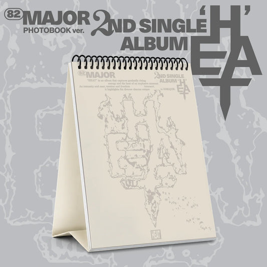 82MAJOR - 2nd Single Album [HEAT] PHOTOBOOK Ver.