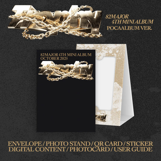 82MAJOR - 4th Mini Album [Trophy] POCAALBUM Ver.